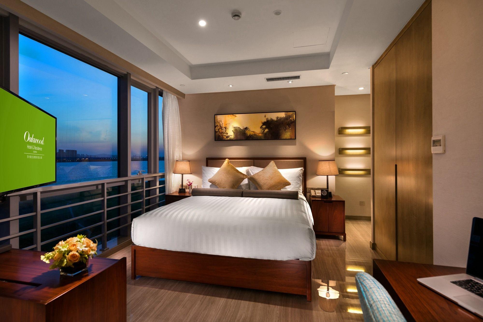 Oakwood Hotel & Residence Suzhou Сучжоу Экстерьер фото