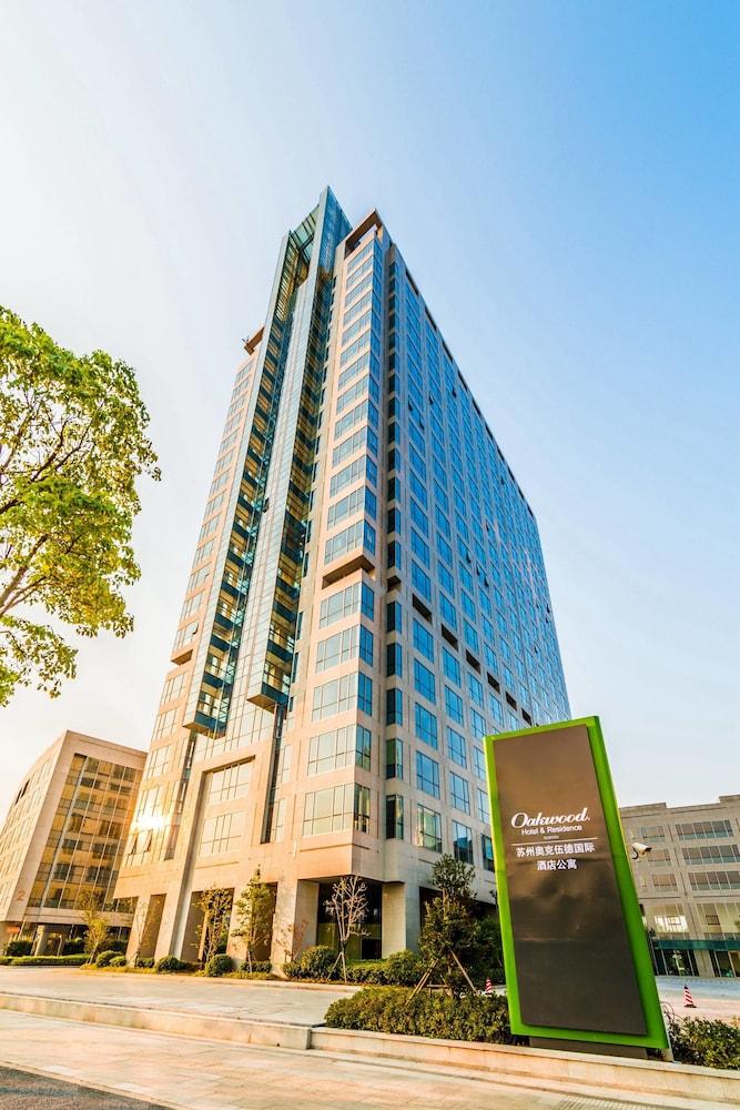 Oakwood Hotel & Residence Suzhou Сучжоу Экстерьер фото