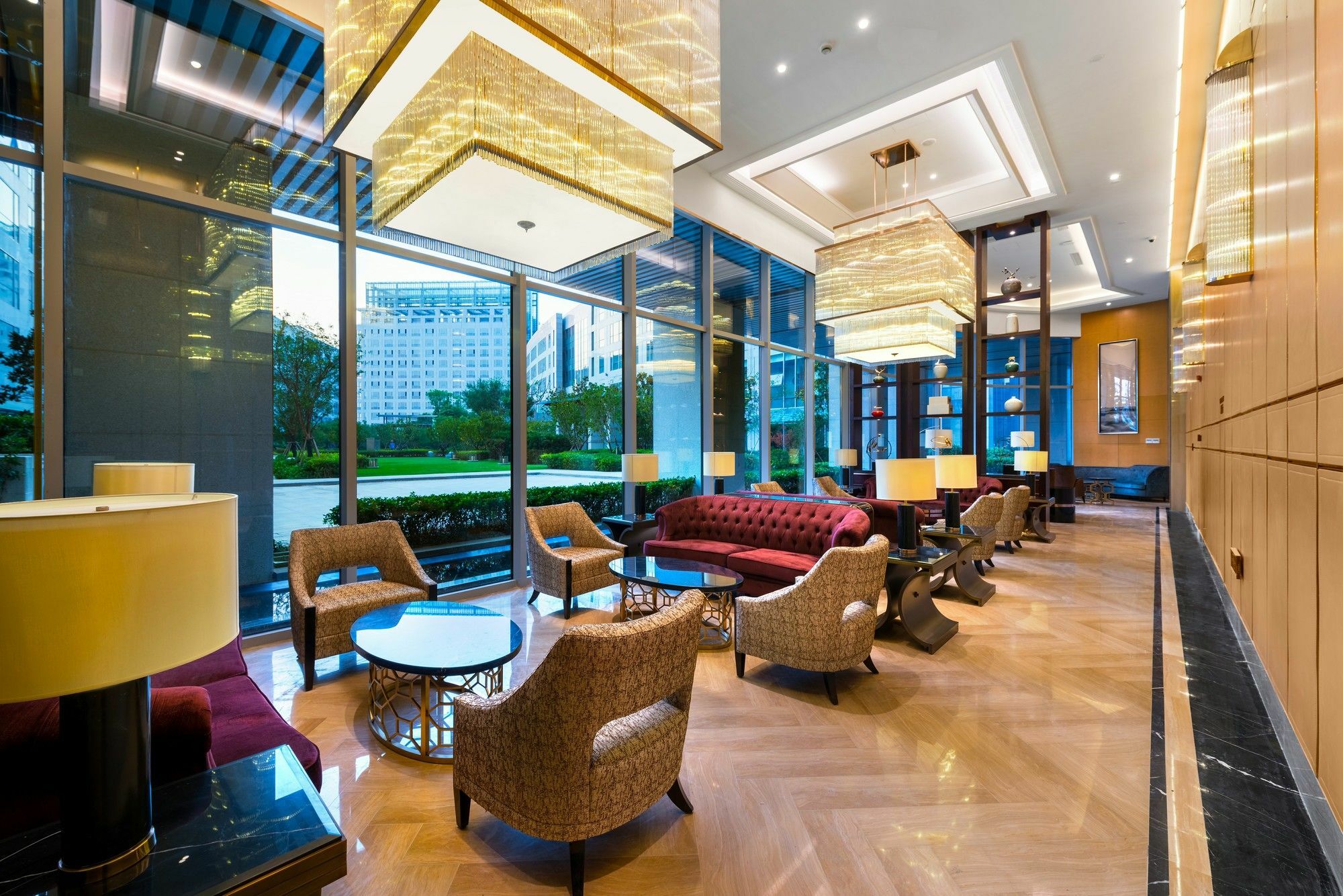 Oakwood Hotel & Residence Suzhou Сучжоу Экстерьер фото